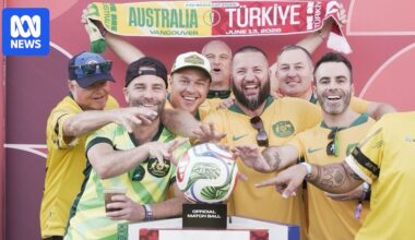 Friends turn World Cup trip into tribute after mate's sudden death