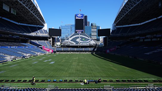 Lumen Field was built with harsh surfaces to generate as much noise as possible.