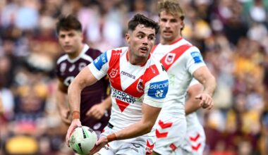 LIVE NRL: Dragons aiming to go back-to-back against in-form Sharks outfit