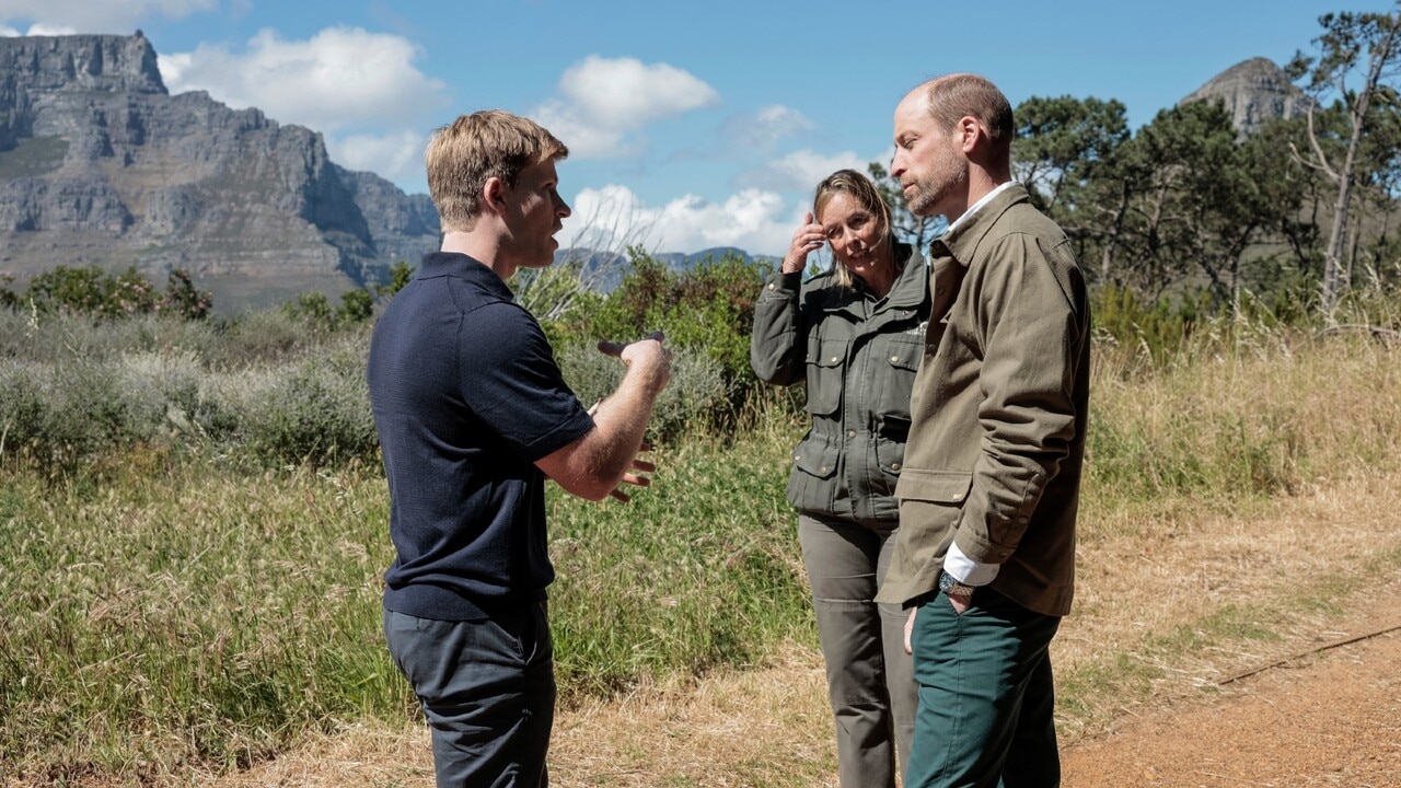 ‘A great partnership’: Prince William and Robert Irwin join forces during South African tour