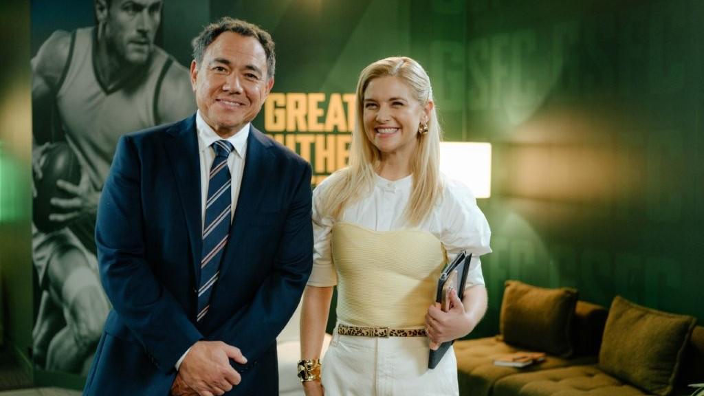 AFL fan Lucy Durack has found the perfect fit with her brand new ABC comedy, Ground Up