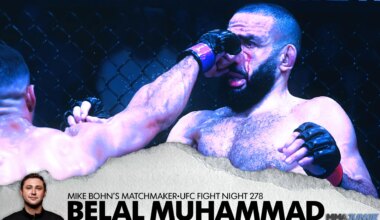 UFC Vegas 118 matchmaker: Who's next for Belal Muhammad after loss?