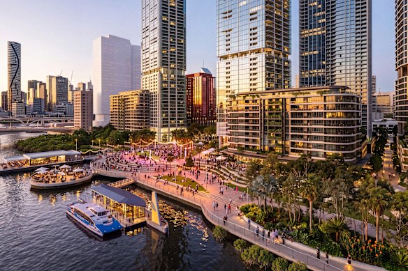 Developer Lendlease was behind the Barangaroo development in inner Sydney, and will now transform the Visy site in South Brisbane. 