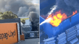 Huge fire erupts at Storage King facility in southwest Sydney