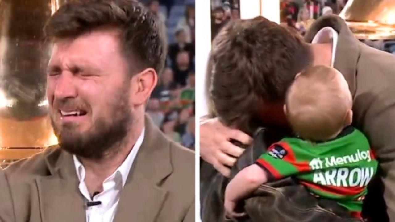 NRL fans pay tribute to Jai Arrow before Rabbitohs game with Broncos in wake of MND diagnosis.