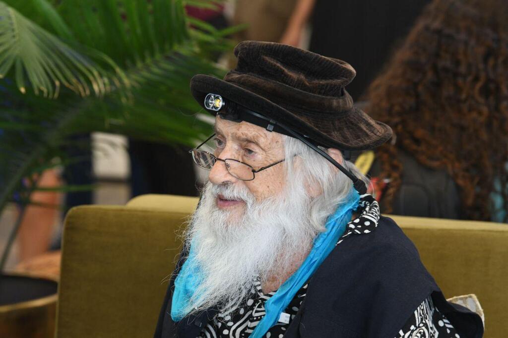 Yaacov Agam (Photo: Yair Sagi) יעקב אגם