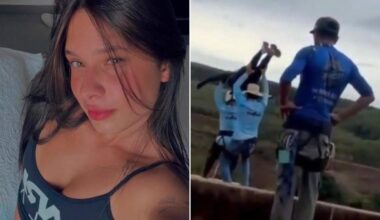 Bungee jumper thrown 40m from bridge without rope was still alive when found by nurse