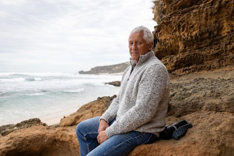 Kent Stannard has researched sharks off the Victorian coastline for 20 years.