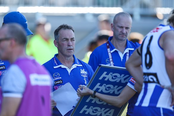 Alastair Clarkson was straight to the point after his side was embarrassed in Bunbury.