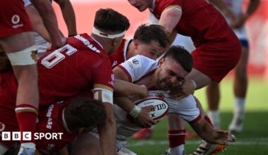 Georgia against Wales