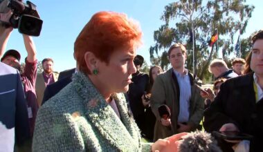 One Nation leader Pauline Hanson clashes with ABC journalism over meaning of 'monoculture' versus 'multiculturalism'