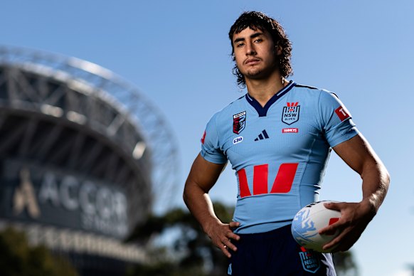 Casey McLean made his Origin debut this year.