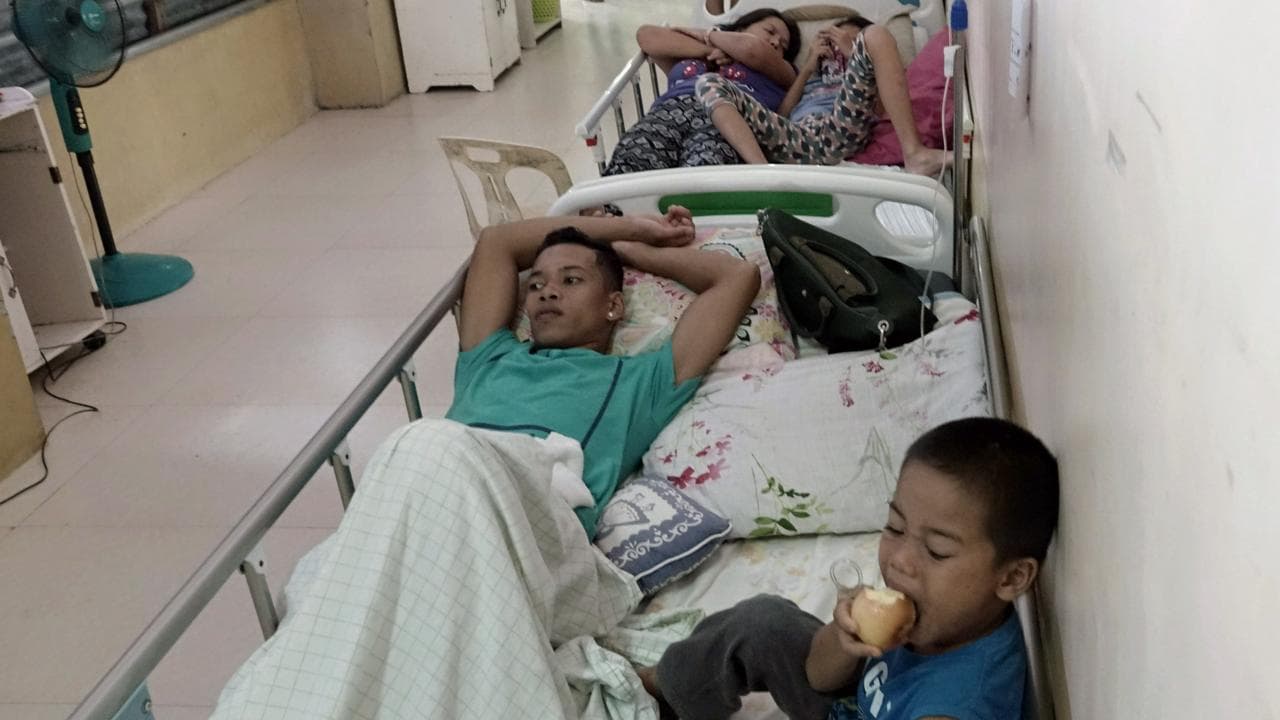 Dengue fever patients