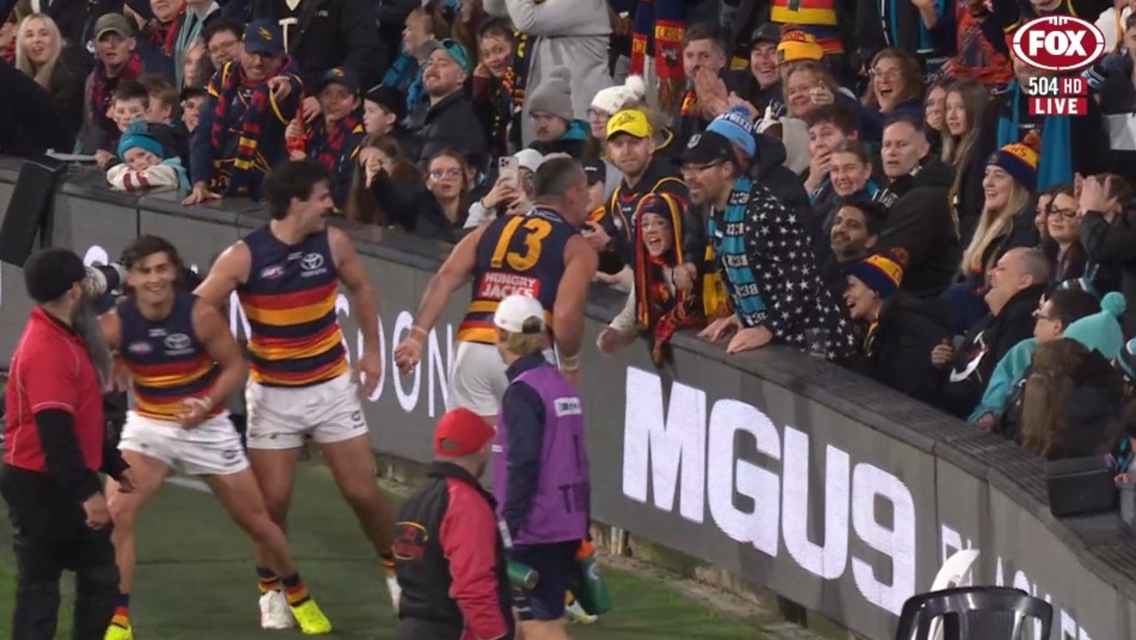 Live AFL 2026, Port Adelaide Power vs Adelaide Crows, Round 16 Showdown