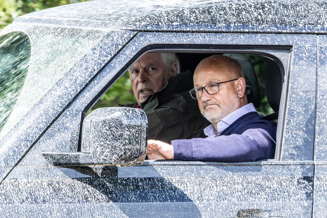 Andrew, 66, has been under close scrutiny since his shock arrest in February. 