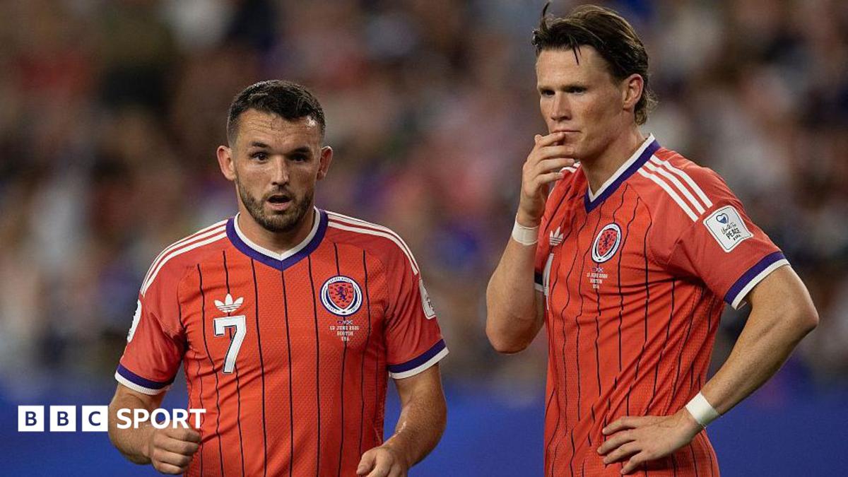 Scotland midfielders John McGinn and Scott McTominay