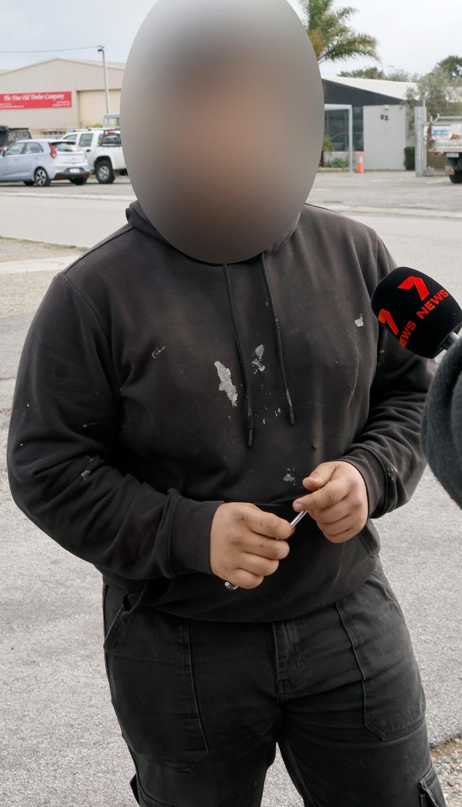 A Rockingham workman talks about accused killer Simon Carman.
