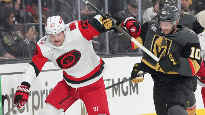 Hurricanes Golden Knights Hockey