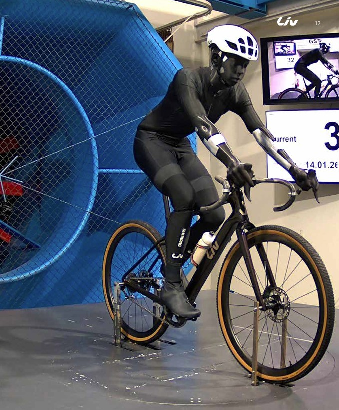 A female specific wind tunnel test mannequin