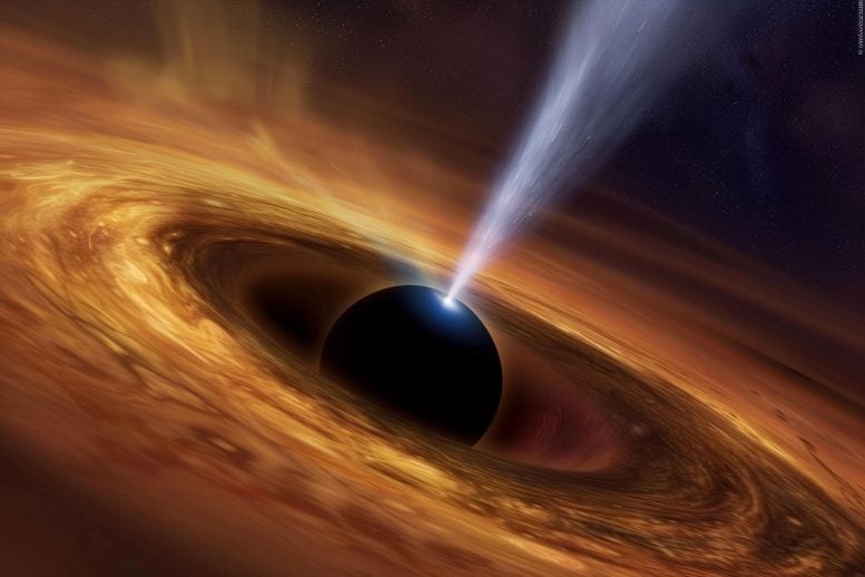 Astronomy Black Hole Astrophysics Concept