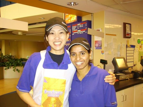 Ayami Sato worked for UNK campus dining as an undergraduate student.