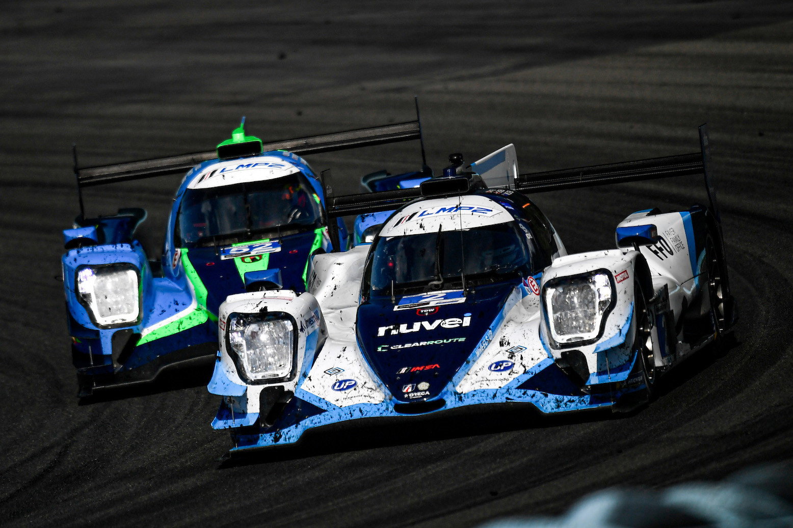 Hunter McElrea's United Autosports LMP2 Oreca at Watkins Glen.