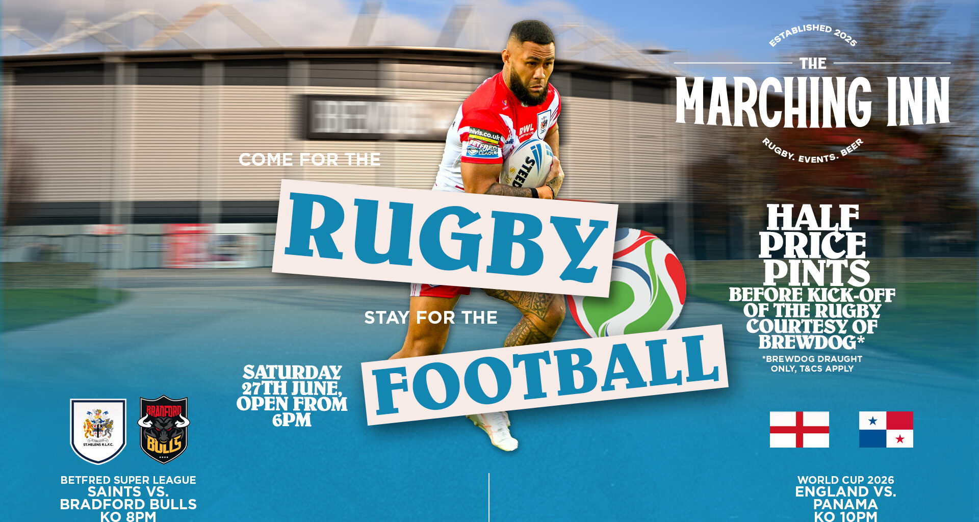 Come For The Rugby, Stay For The Football