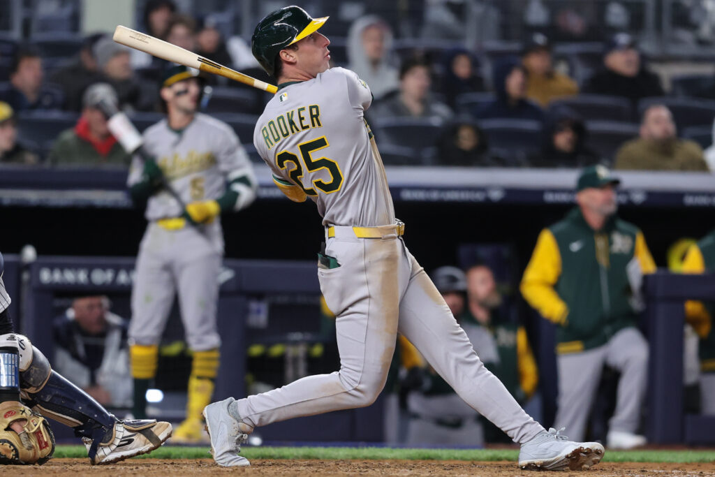 Athletics Place Brent Rooker On IL