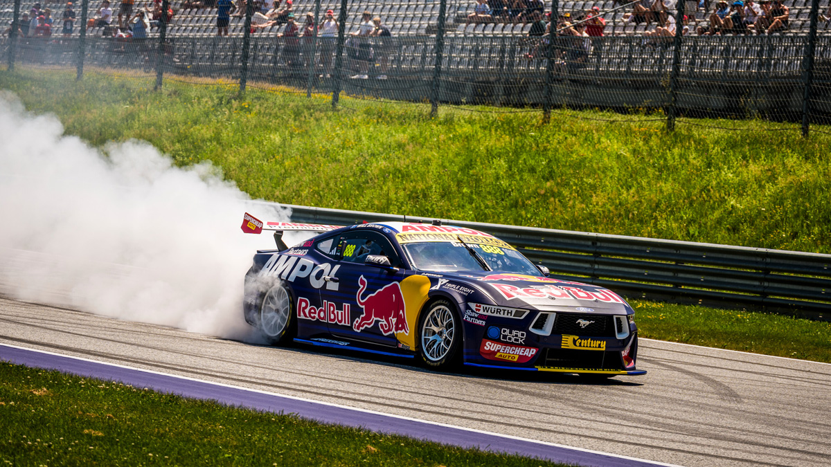 Formula 1 meets Supercars: Will Brown Austrian Grand Prix demonstration laps, Max Verstappen meeting