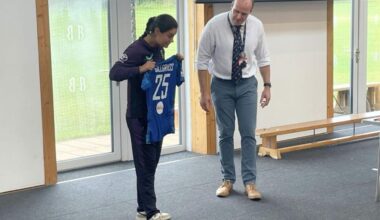 Cricket Star Bryony Welcomed Back to Hawford