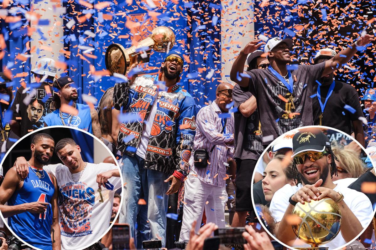 Knicks parade live updates: News, time, route map, street closures, and updates from Canyon of Heroes