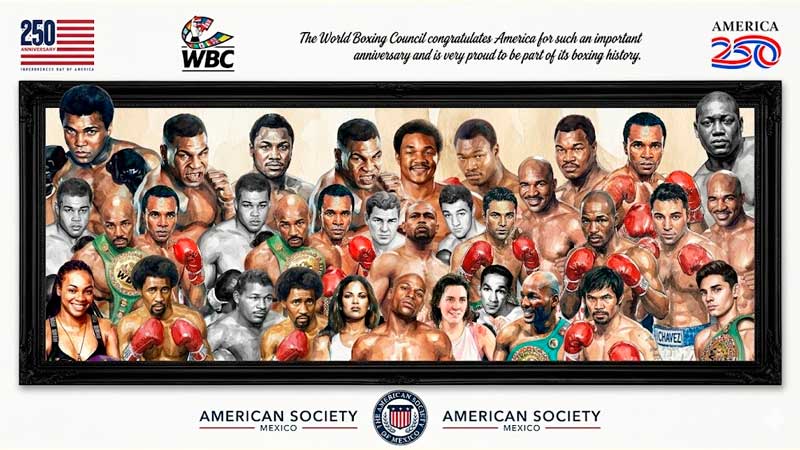The WBC Joins the Celebration of the 250th Anniversary of U.S. Independence at the American Society of Mexico Gala