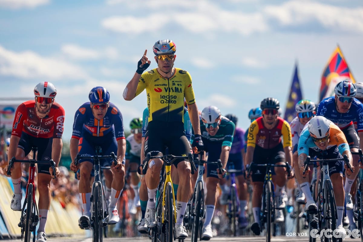 Wout van Aert is feeling better - Escape Collective