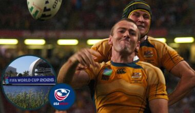 USA-based Wallabies legend's verdict on RWC2031 amid FIFA World Cup failing: 'It worries me'