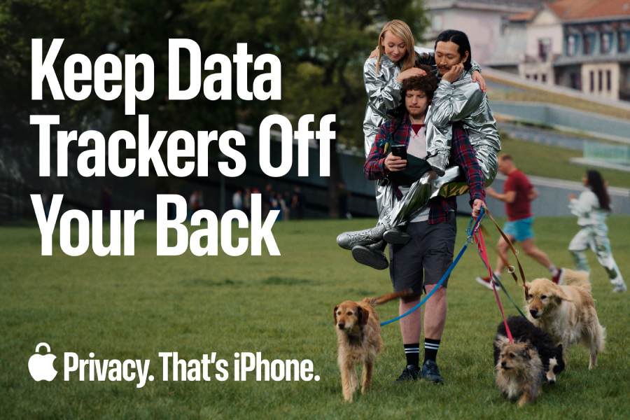 Apple Takes Aim At Google In New 'Clingers' Privacy Campaign Via TBWAMedia Arts Lab