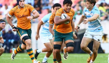 Australia U20 Squad Announced for 2026 Junior World Championships