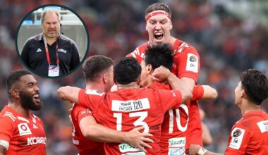 Brodie Retallick shines in perfect send-off for Dave Rennie as Kobelco Kobe Steelers secure final triumph