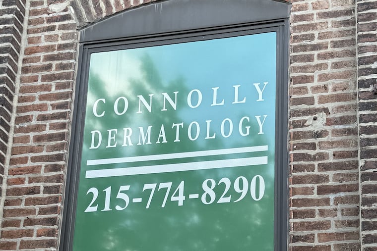 Connolly Dermatology in Fishtown, shown above, was one of the practice's 30 locations before its owner came under investigation by the New Jersey Department of Labor for missing payroll.