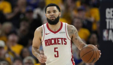 Report: Rockets' Fred VanVleet opts in to $25-million deal for next season