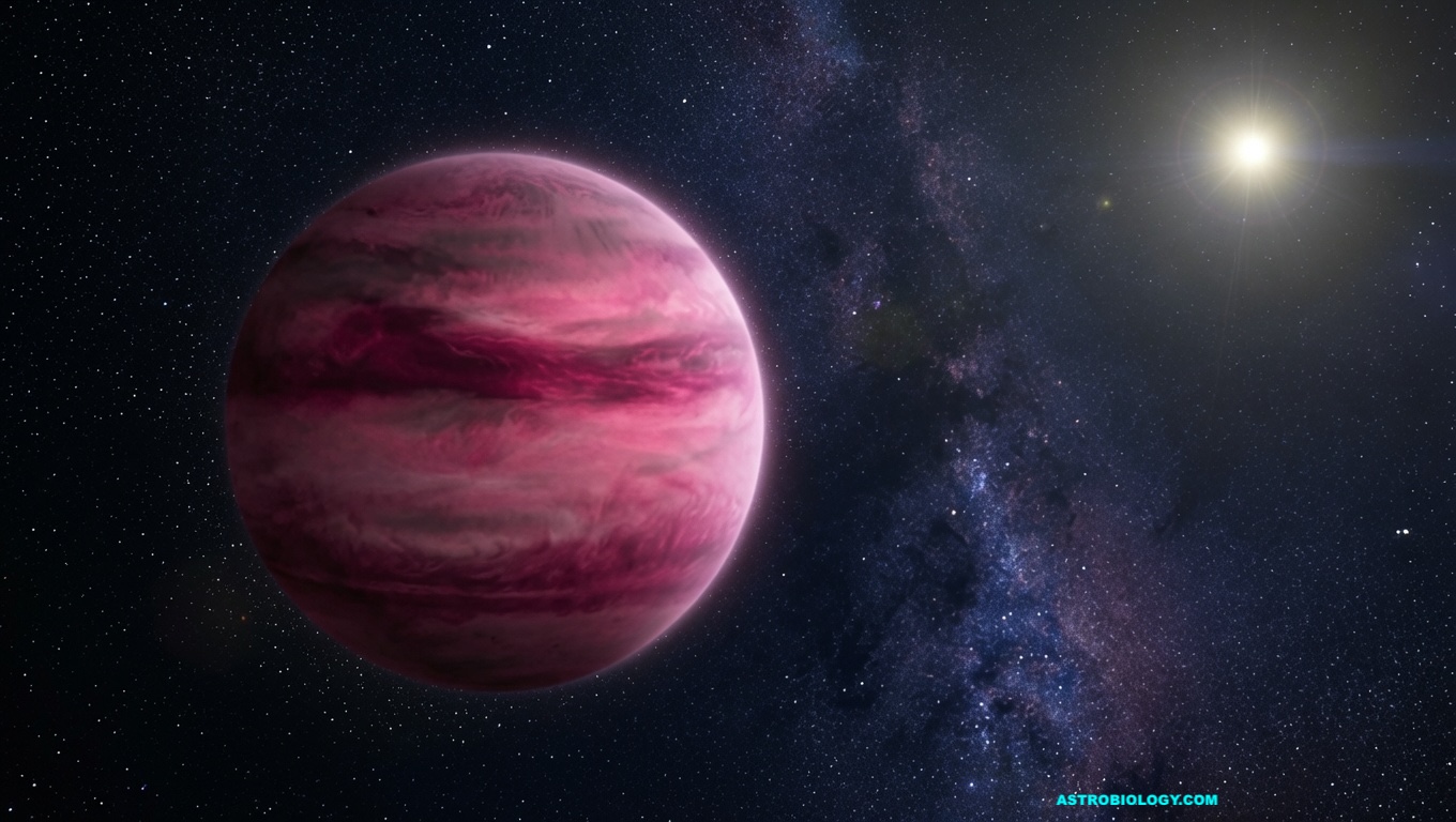 Famous Pink Planet Harbors A Salty Surprise