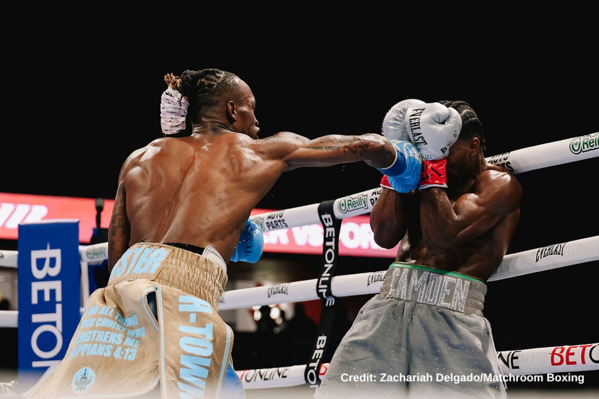 O'Shaquie Foster says he belongs in boxing's pound-for-pound top 10