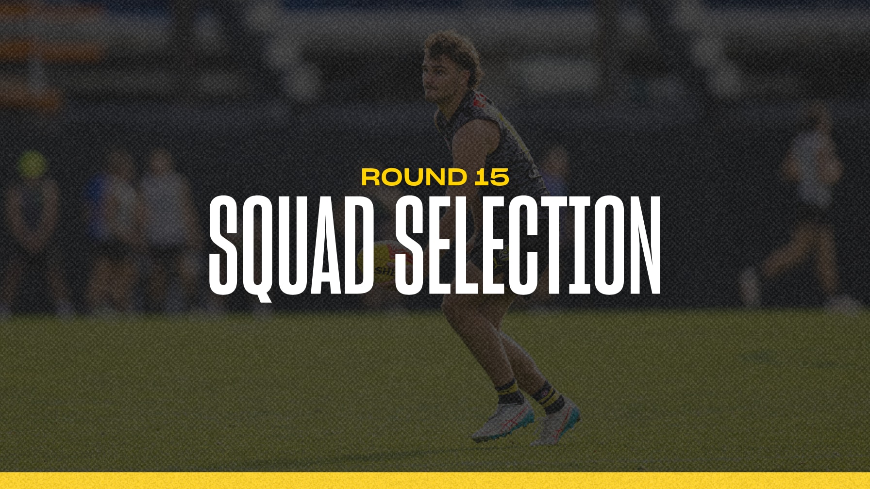 Three additions to Richmond's Round 15 squad