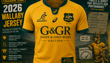 G&GR Official Wallaby Squad - Green & Gold Rugby