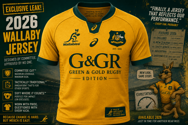 G&GR Official Wallaby Squad - Green & Gold Rugby