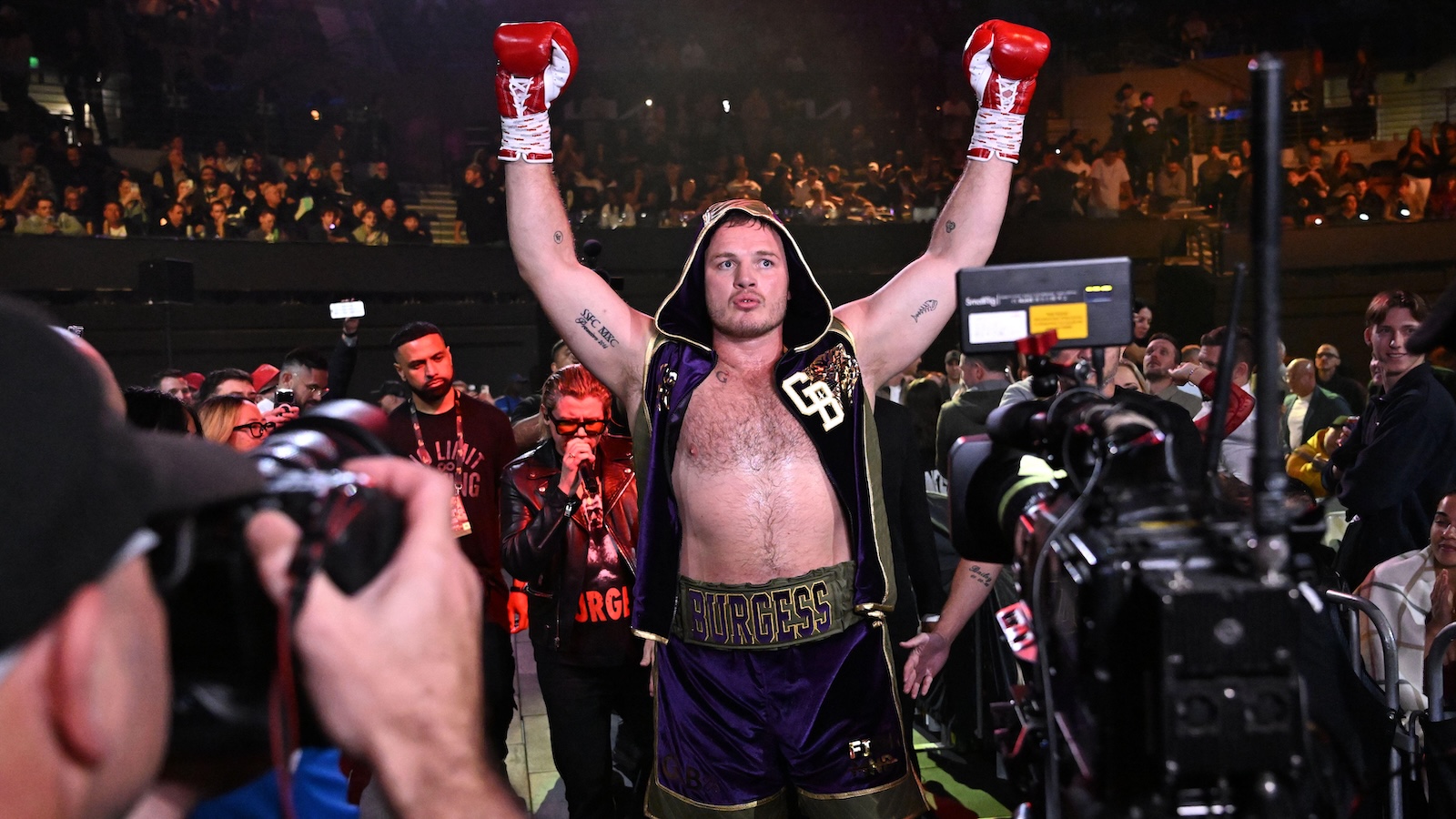 George Burgess' touching Jai Arrow tribute after debut boxing loss