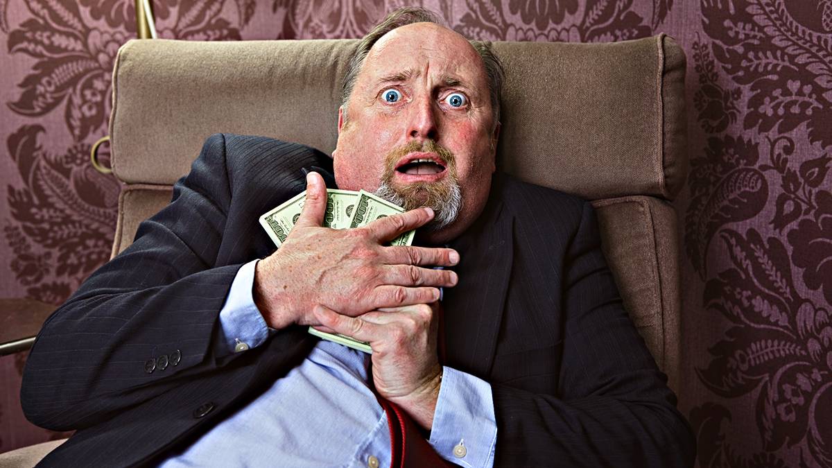 holding cash