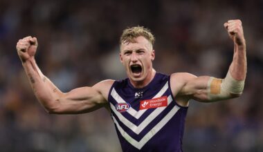 Fremantle star's early endorsement for Australian Football Hall of Fame