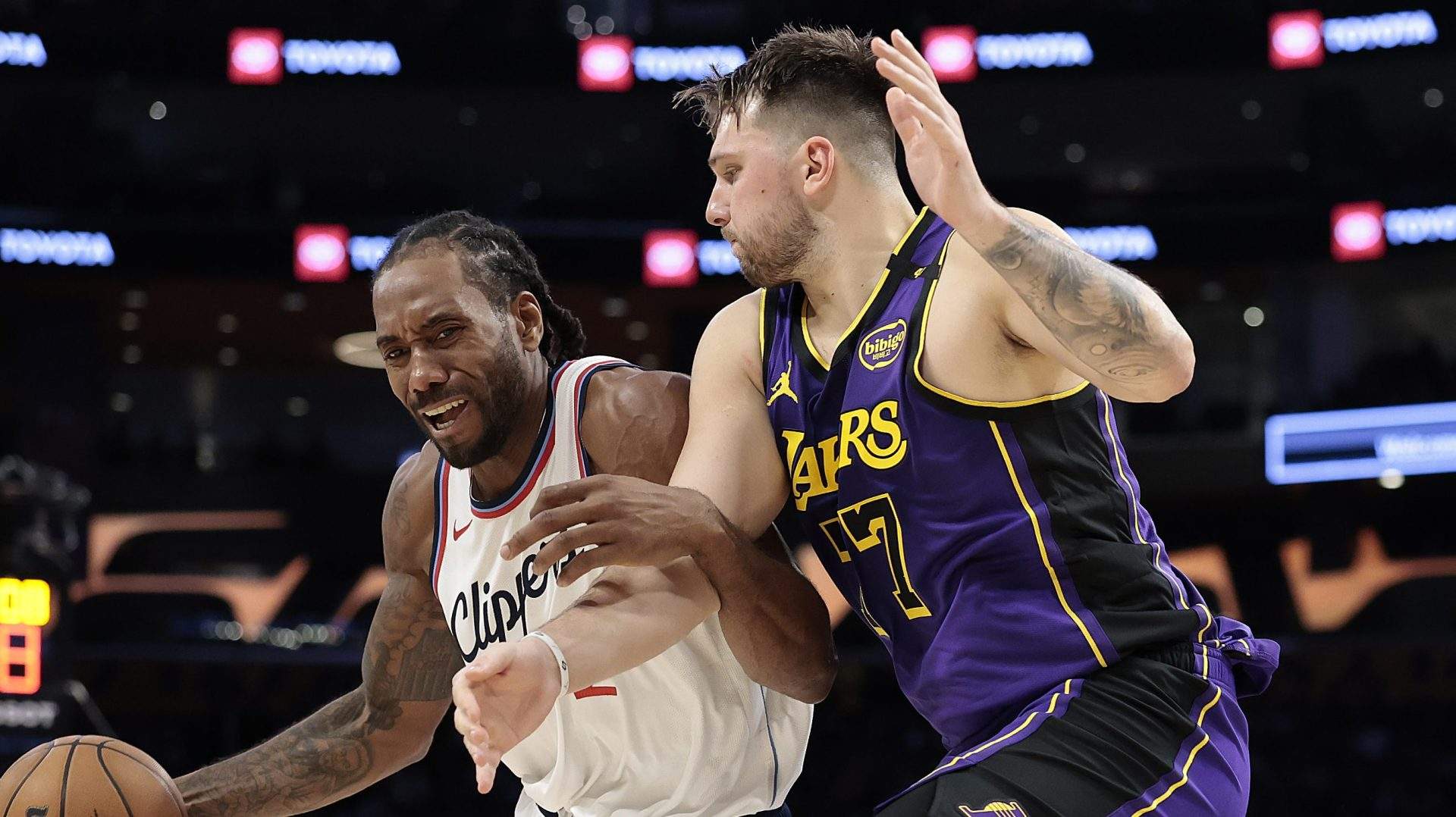 Kawhi Leonard, Luka Doncic, Lakers