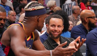 Golden State Warriors stars Stephen Curry and Jimmy Butler