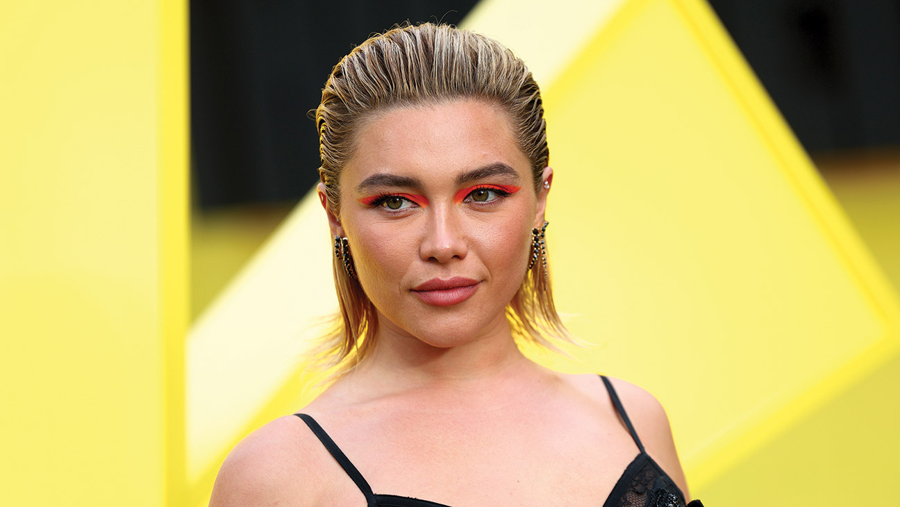 Florence Pugh turned agent orange for the London premiere of Thunderbolts